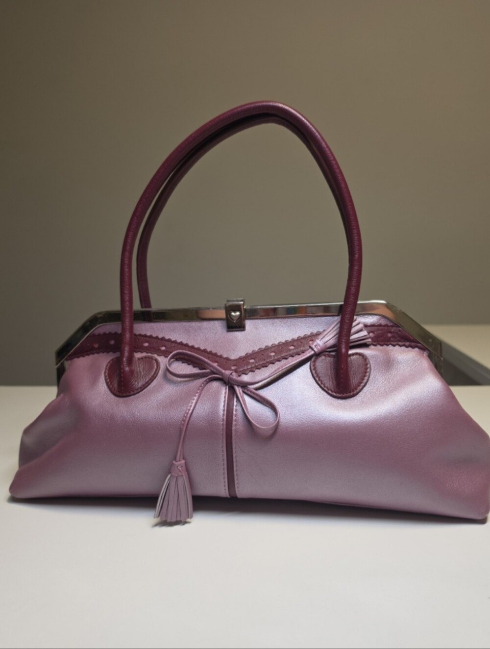 Lovcat Paris Leather Baguette Bag